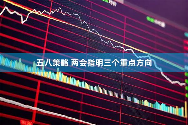 五八策略 两会指明三个重点方向