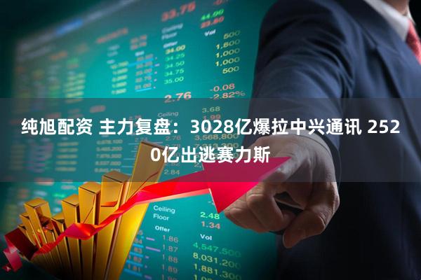 纯旭配资 主力复盘：3028亿爆拉中兴通讯 2520亿出逃赛力斯