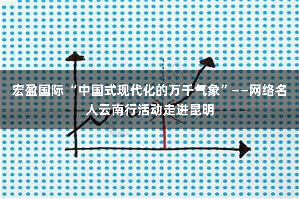 宏盈国际 “中国式现代化的万千气象”——网络名人云南行活动走进昆明